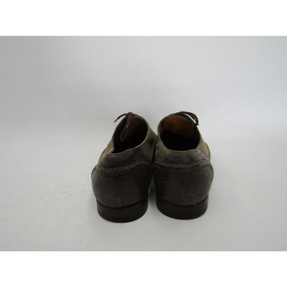 Gucci Mens Size 9 D Brown Suede Oxford Dress Shoes - Picture 7 of 11